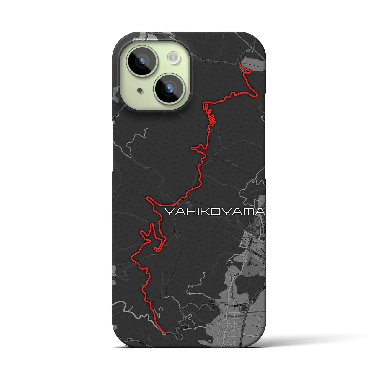 【弥彦山(新潟県)】スカイラインiPhoneケース(バックカバータイプ)