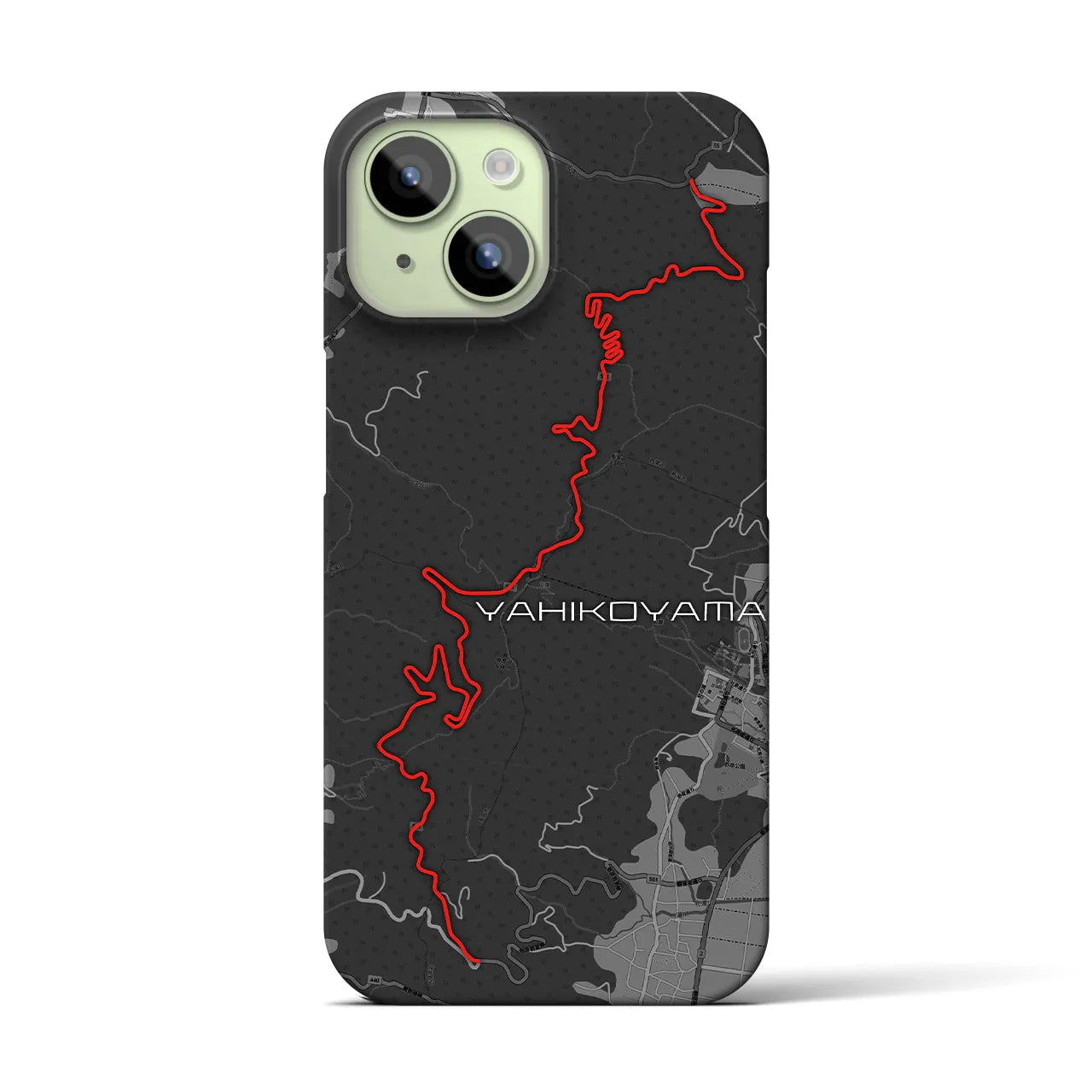 【弥彦山(新潟県)】スカイラインiPhoneケース(バックカバータイプ)