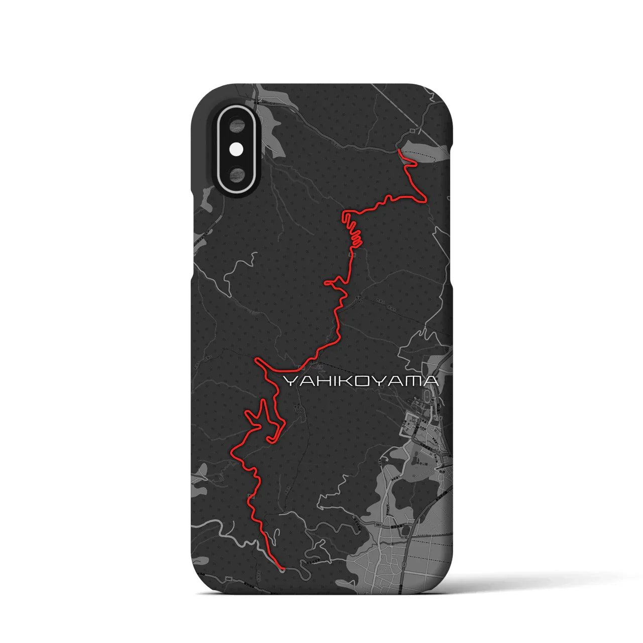 【弥彦山(新潟県)】スカイラインiPhoneケース(バックカバータイプ)