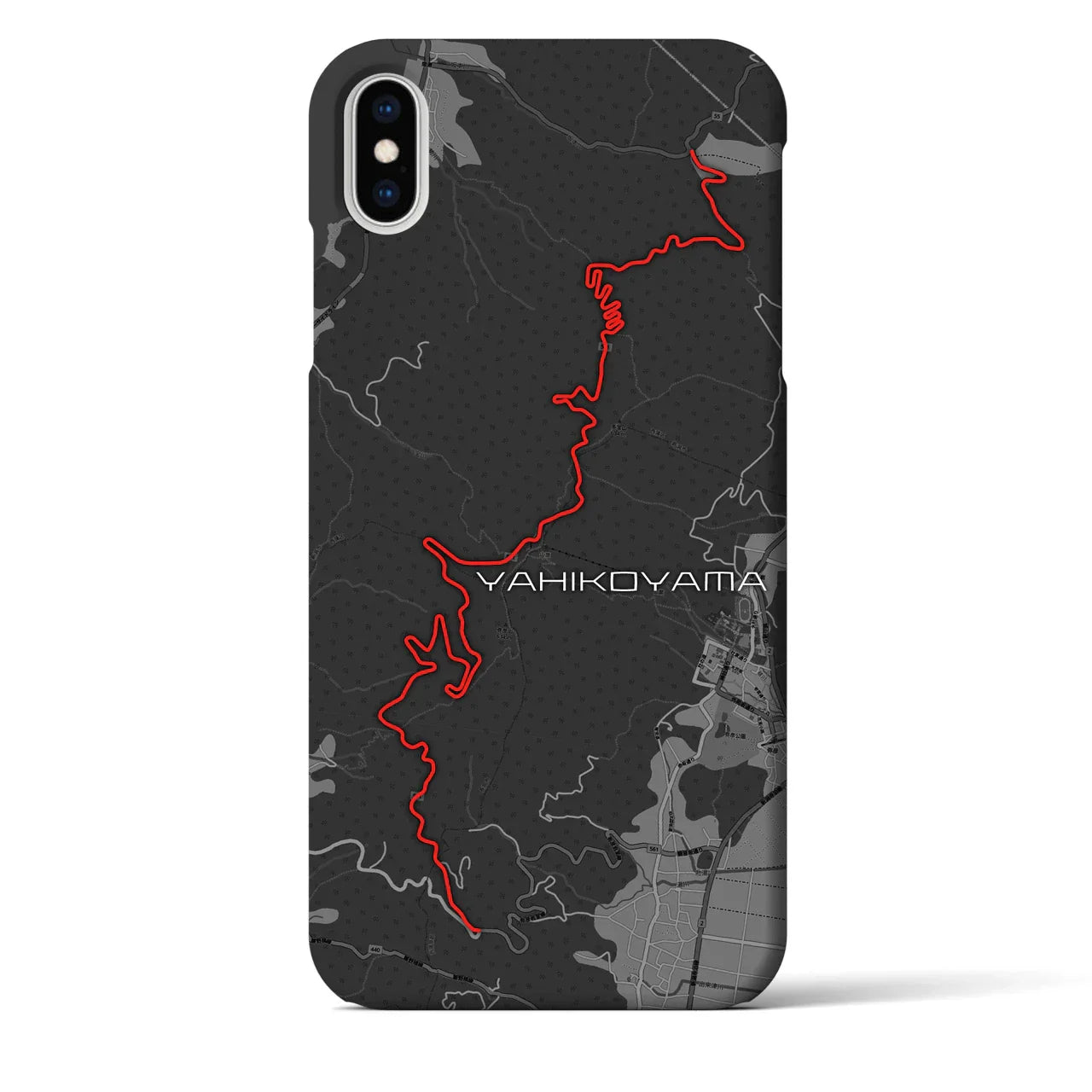 【弥彦山(新潟県)】スカイラインiPhoneケース(バックカバータイプ)