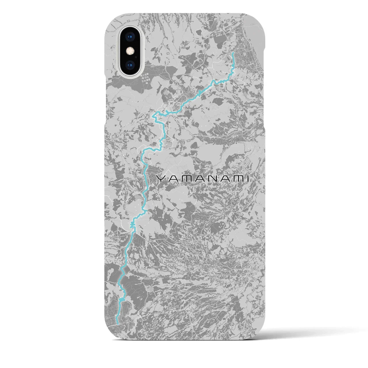 【やまなみ(大分県)】スカイラインiPhoneケース(バックカバータイプ)