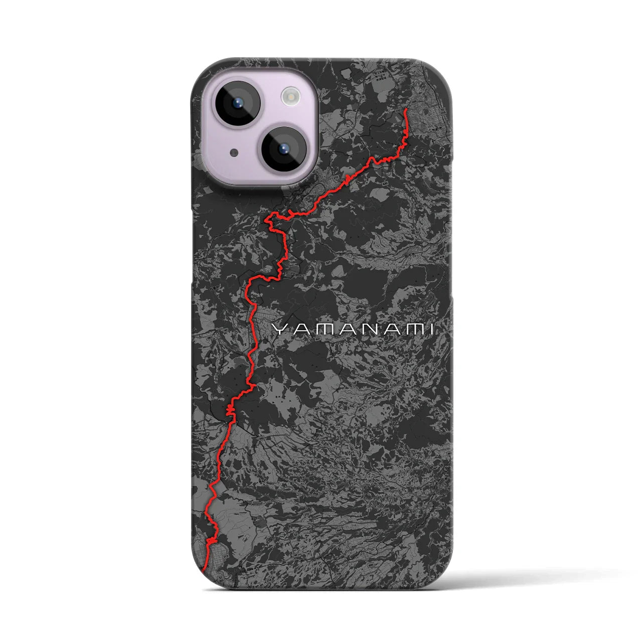 【やまなみ(大分県)】スカイラインiPhoneケース(バックカバータイプ)