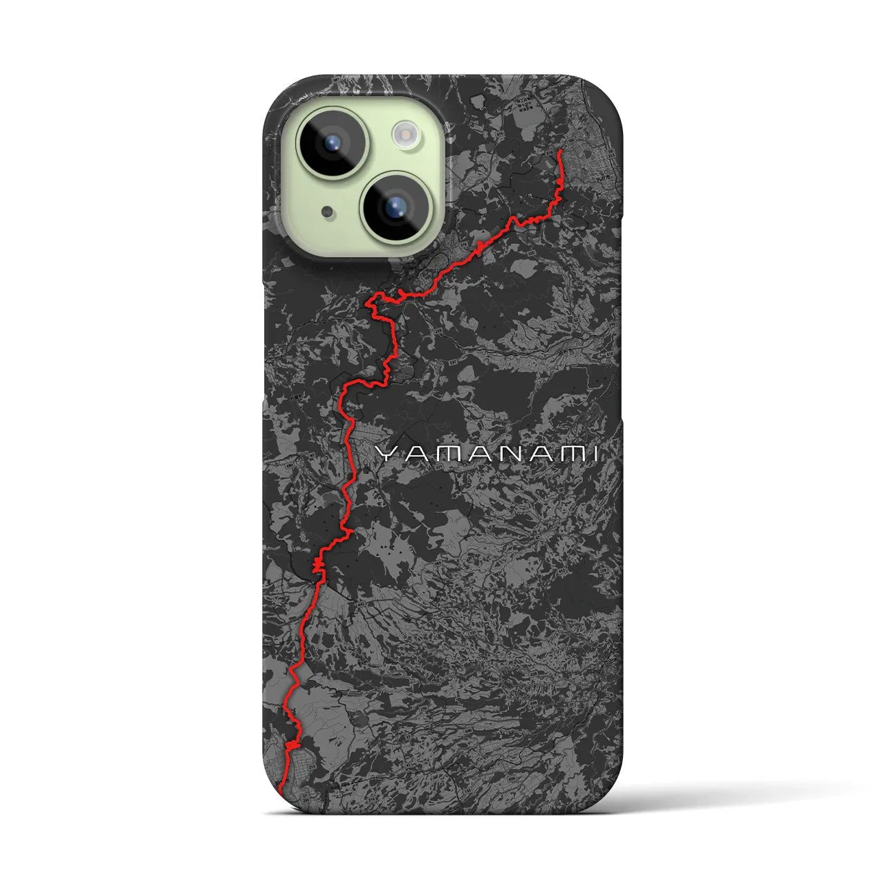 【やまなみ(大分県)】スカイラインiPhoneケース(バックカバータイプ)