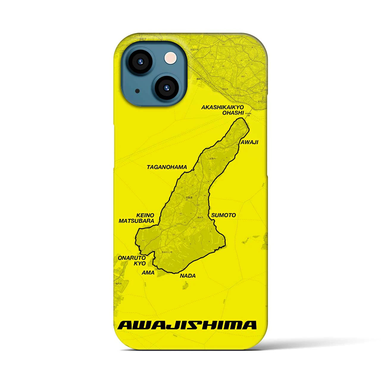 【淡路島（兵庫県）】サイクリストiPhoneケース（バックカバータイプ）