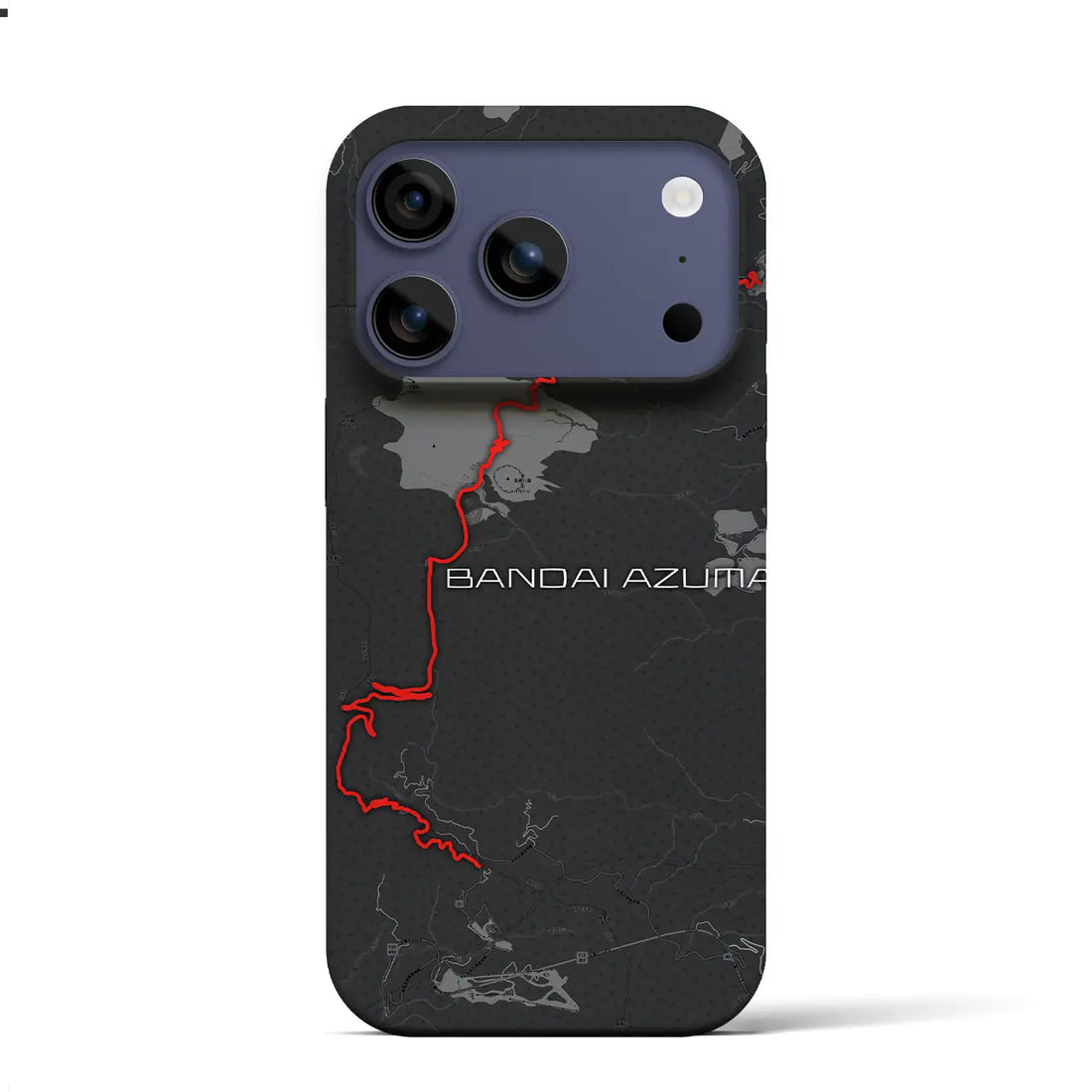 【磐梯吾妻（福島県）】スカイラインiPhoneケース（バックカバータイプ）アッシュ・iPhone 17 Pro Max 用