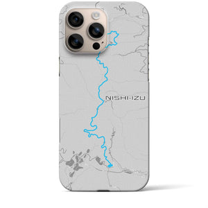 【西伊豆（静岡県）】スカイラインiPhoneケース（バックカバータイプ）チャコール・iPhone 16 Pro Max 用