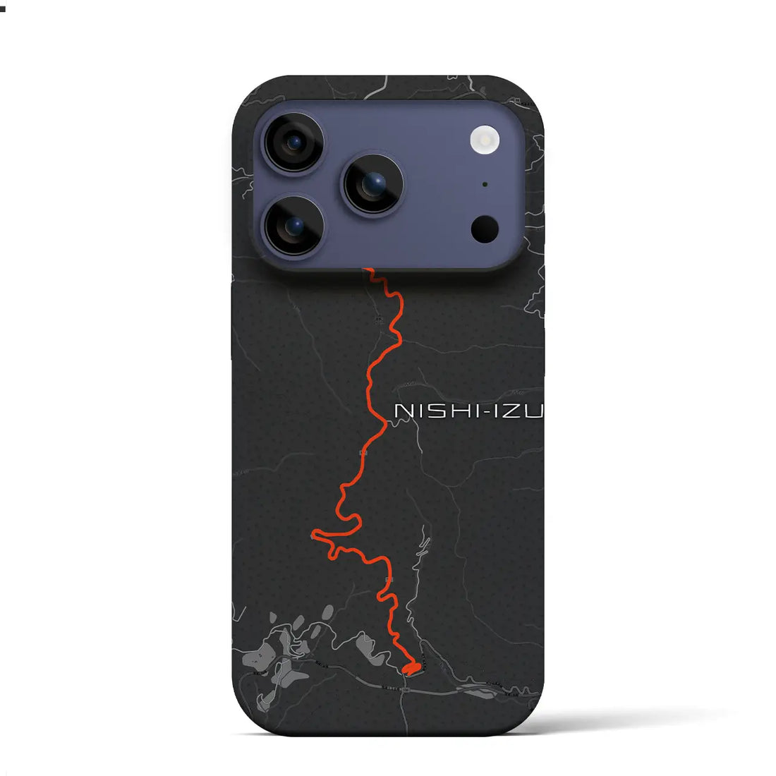 【西伊豆（静岡県）】スカイラインiPhoneケース（バックカバータイプ）チャコール・iPhone 17 Pro Max 用