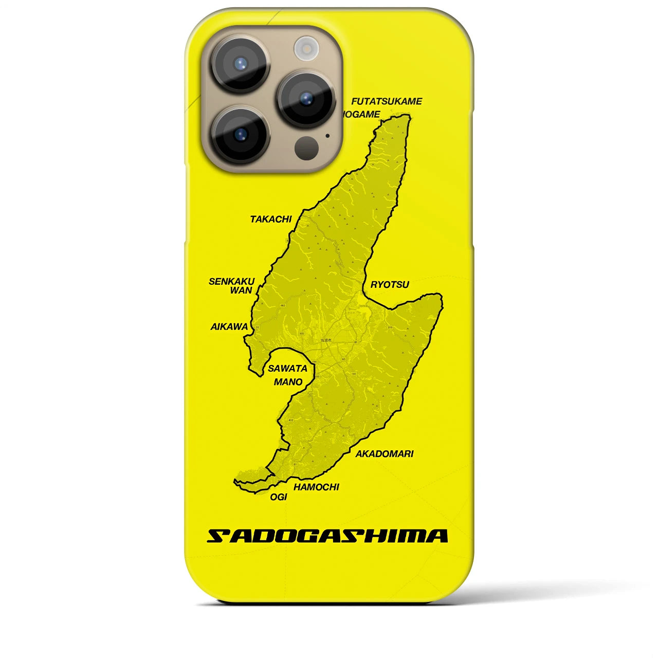【佐渡島2（新潟県）】サイクリストiPhoneケース（バックカバータイプ）