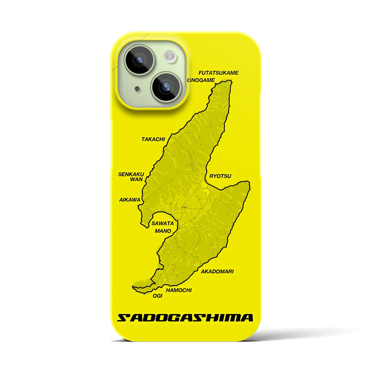 【佐渡島2（新潟県）】サイクリストiPhoneケース（バックカバータイプ）