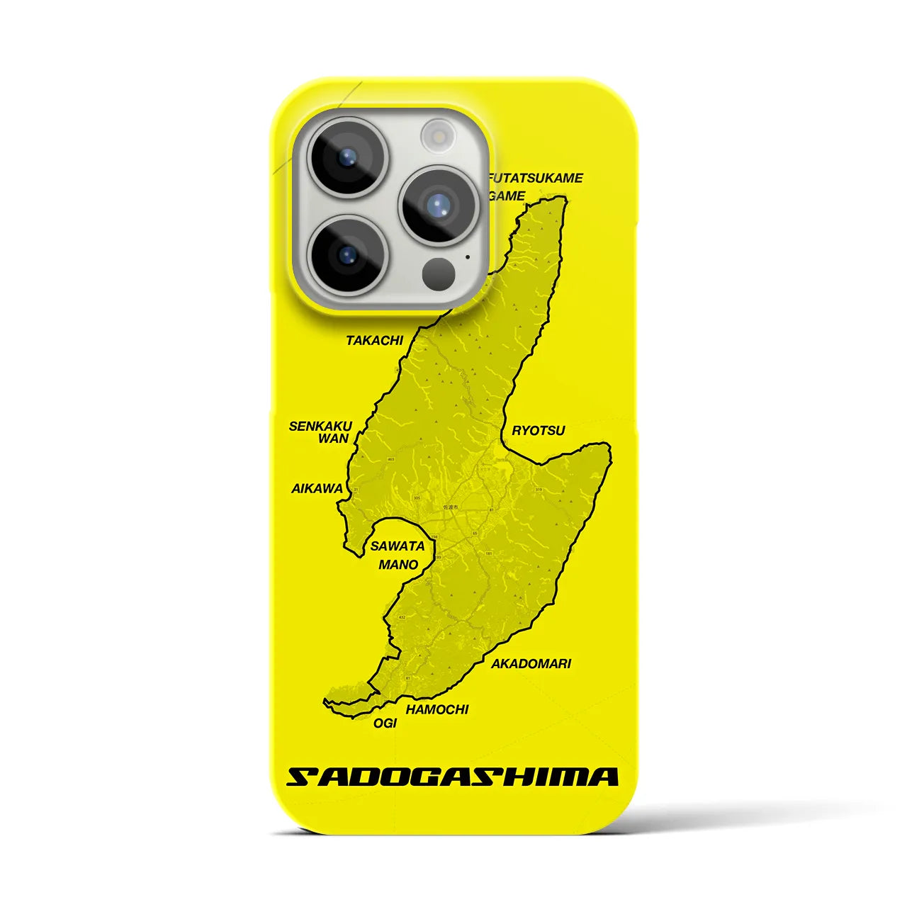 【佐渡島2（新潟県）】サイクリストiPhoneケース（バックカバータイプ）
