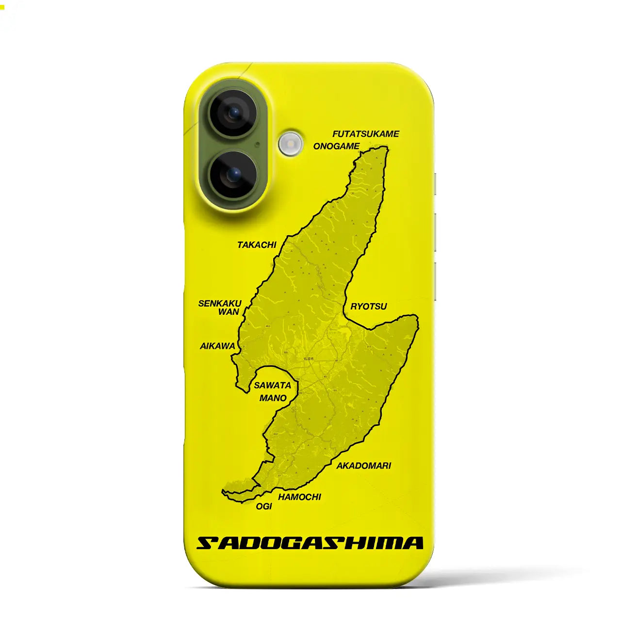 【佐渡島2（新潟県）】サイクリストiPhoneケース（バックカバータイプ）