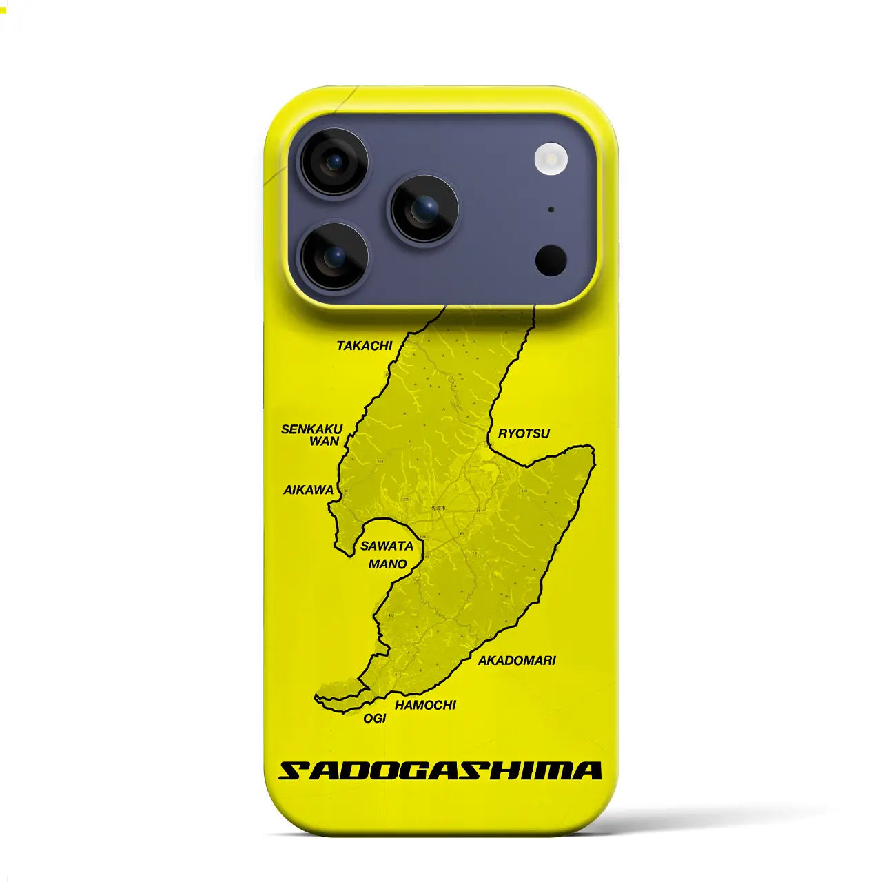 【佐渡島2（新潟県）】サイクリストiPhoneケース（バックカバータイプ）