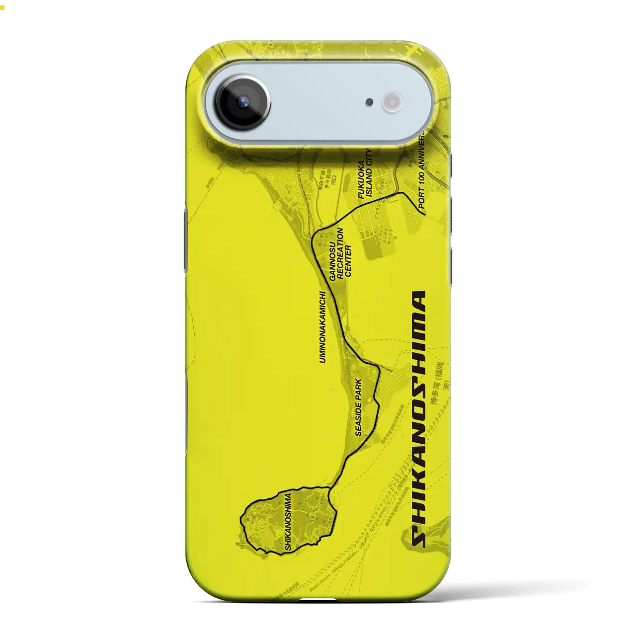 【志賀島2（福岡県）】サイクリストiPhoneケース（バックカバータイプ）