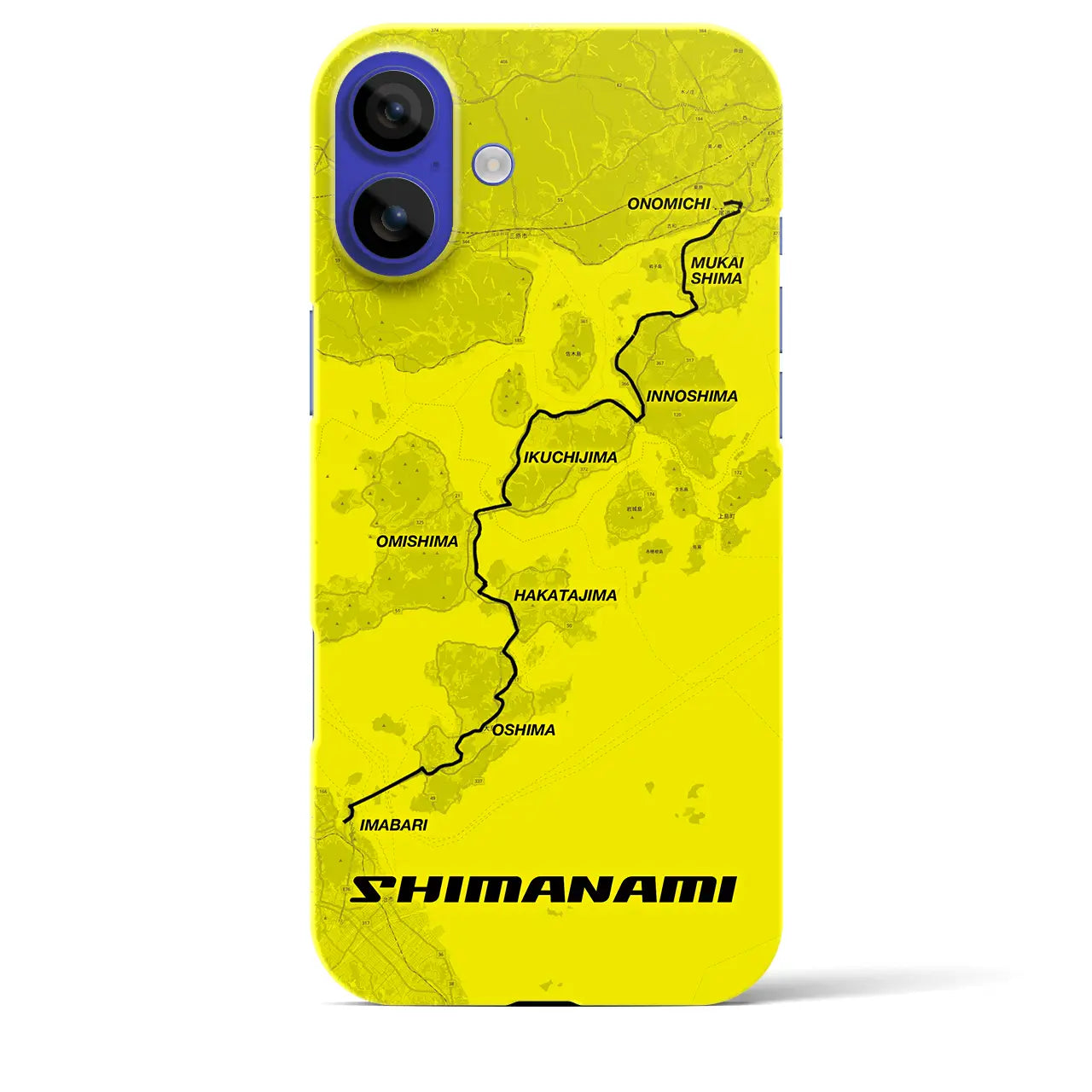 【しまなみ（広島県）】サイクリストiPhoneケース（バックカバータイプ）