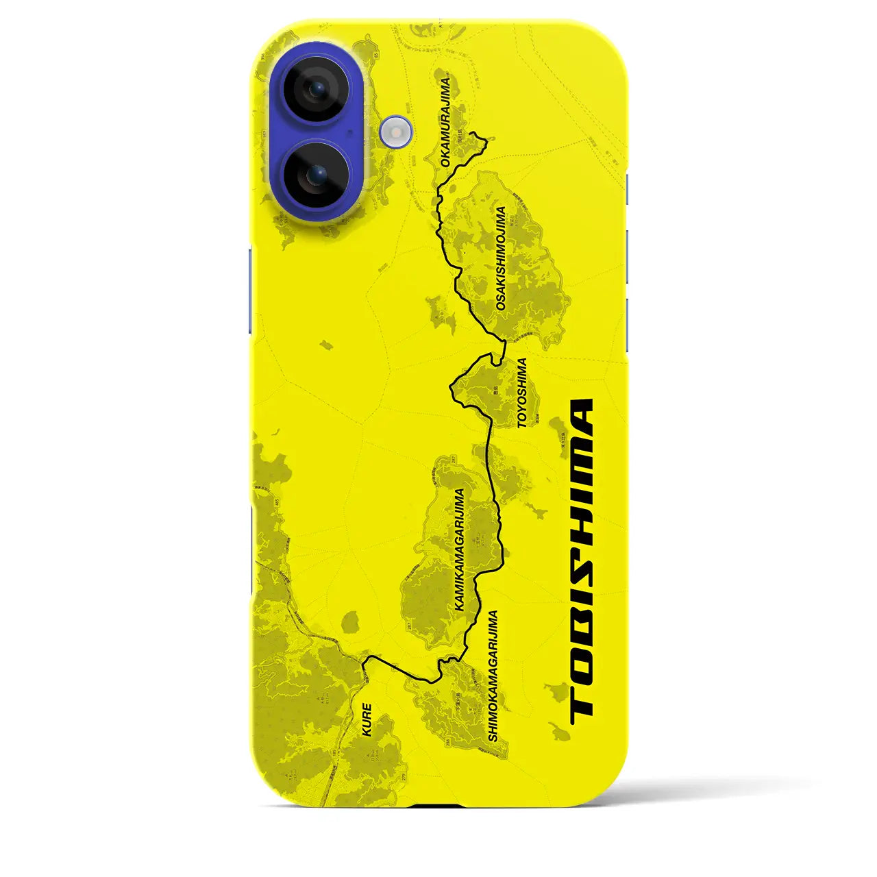 【とびしま（広島県）】サイクリストiPhoneケース（バックカバータイプ）