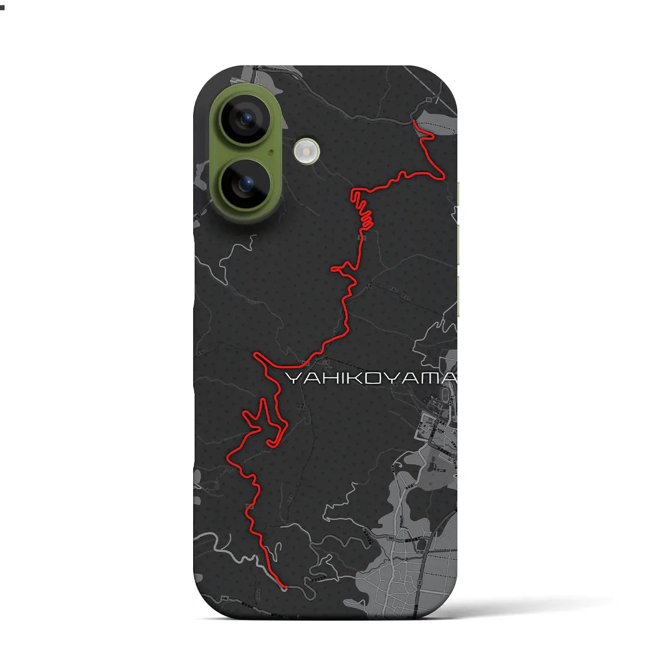 【弥彦山（新潟県）】スカイラインiPhoneケース（バックカバータイプ）アッシュ・iPhone 17 Pro Max 用