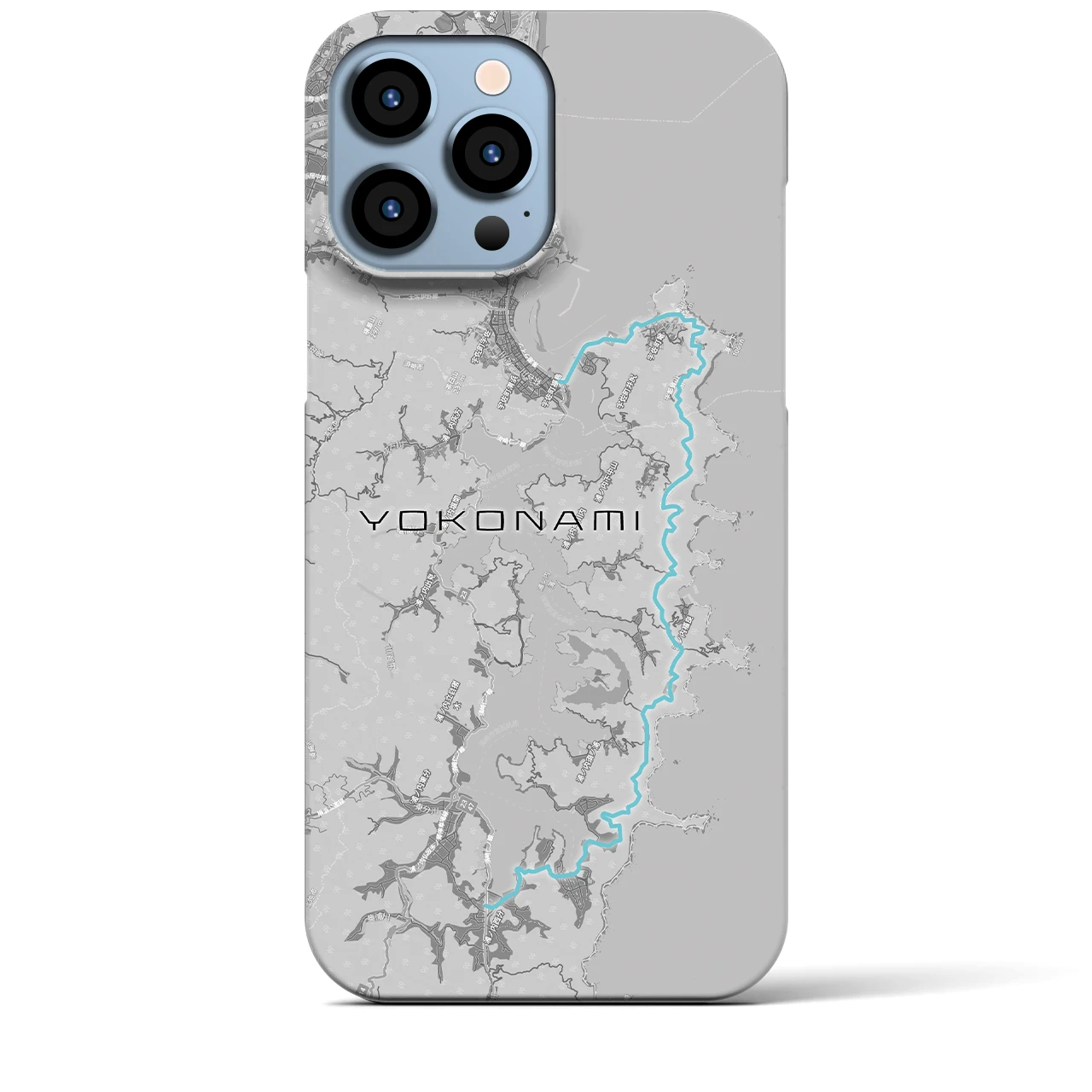 【横浪（高知県）】スカイラインiPhoneケース（バックカバータイプ）