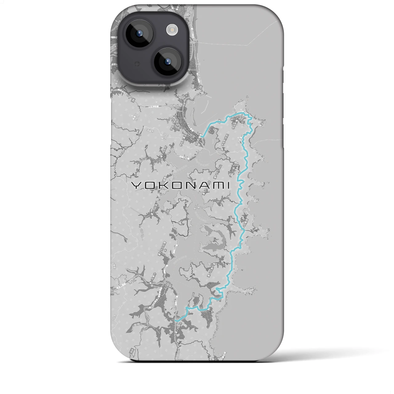 【横浪（高知県）】スカイラインiPhoneケース（バックカバータイプ）