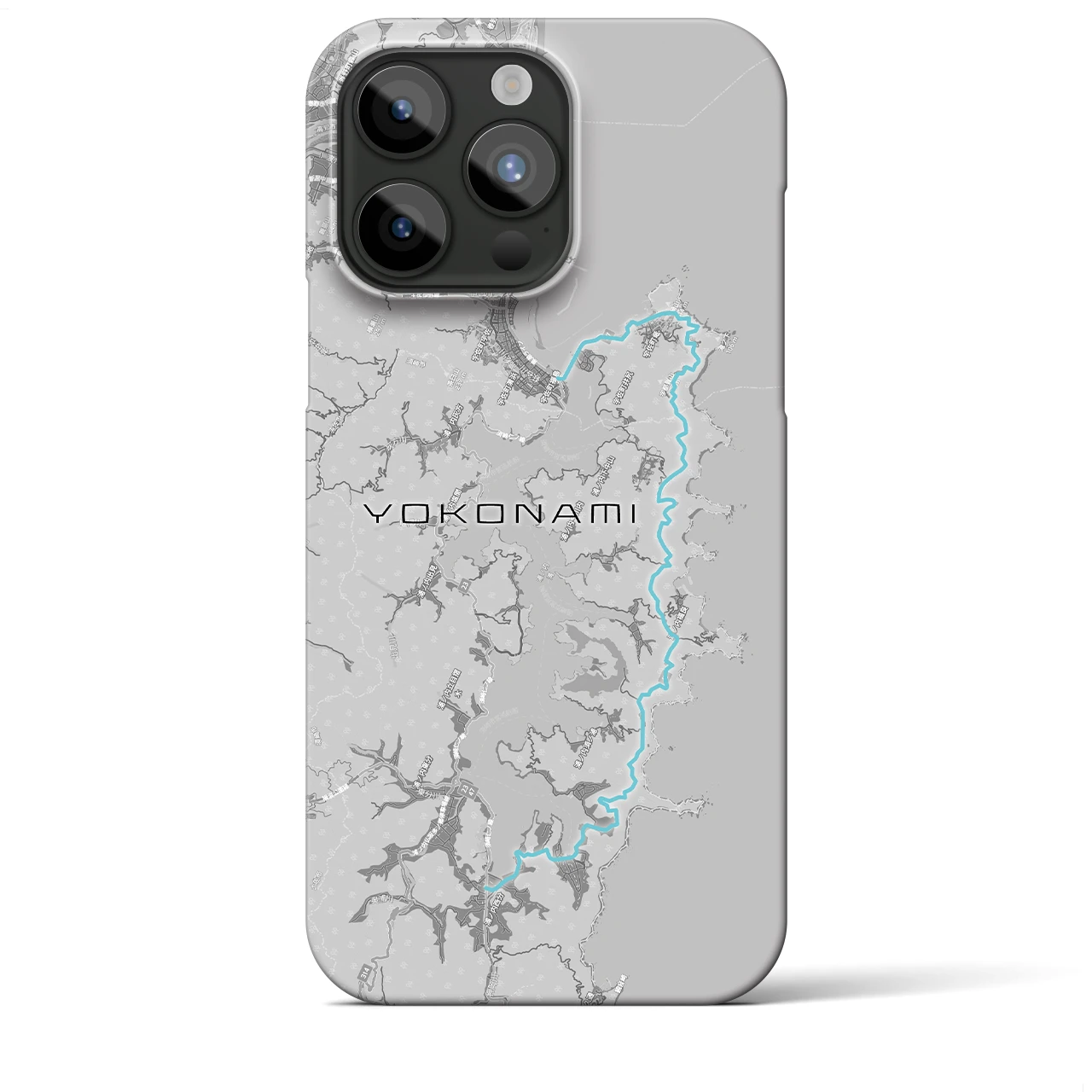 【横浪（高知県）】スカイラインiPhoneケース（バックカバータイプ）