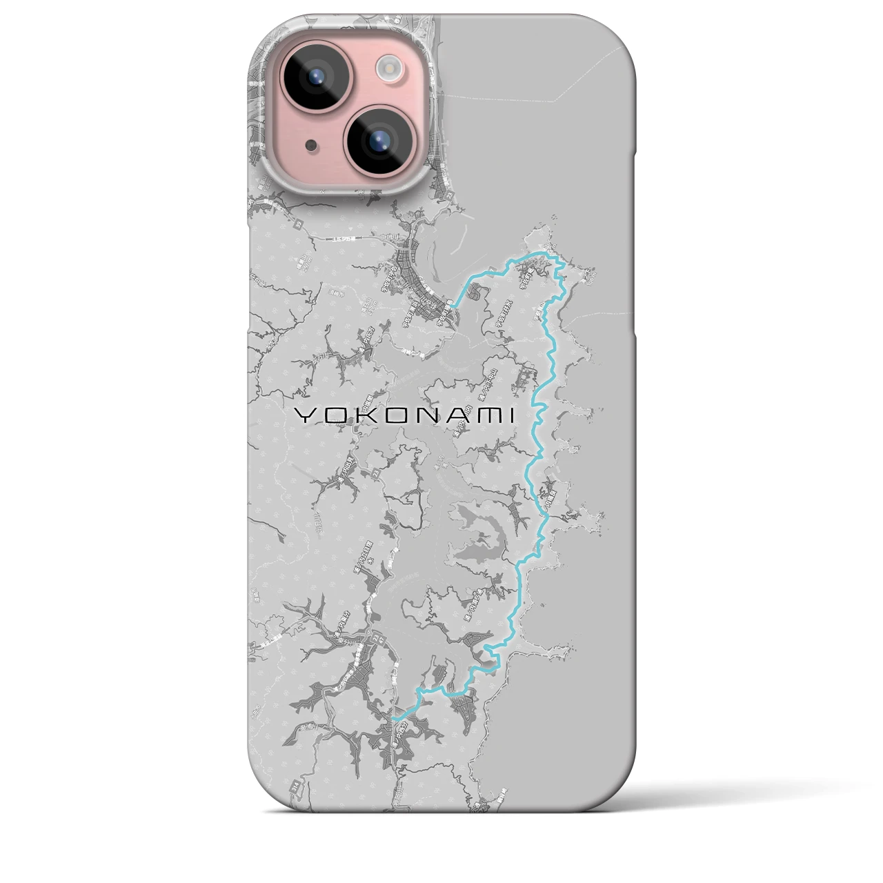 【横浪（高知県）】スカイラインiPhoneケース（バックカバータイプ）