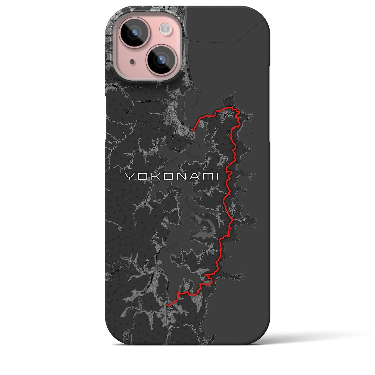 【横浪（高知県）】スカイラインiPhoneケース（バックカバータイプ）