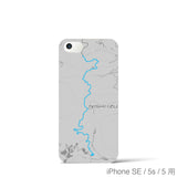 Recipro × Crossfield【西伊豆】地図柄iPhoneケース（バックカバータイプ・アッシュ）iPhone SE / 5s / 5 用