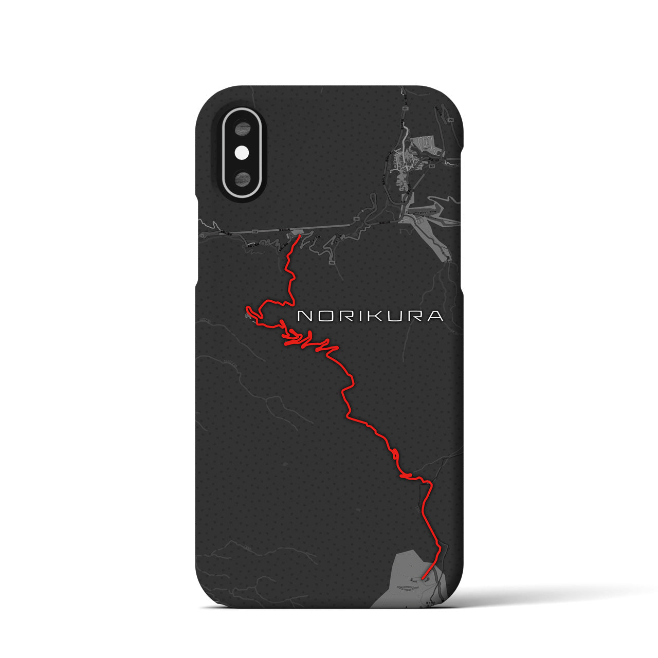 HUF 地図デザイン iPhoneケース あなたの街】地図柄特注iPhoneケース（バックカバータイプ